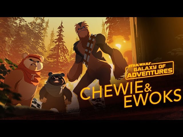 Chewie and Ewoks - Hijacking a Walker | Star Wars Galaxy of Adventures