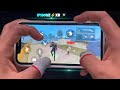 M1887🔴OneTap😱Headshot | 4 Finger Custom Hud Free Fire🔥Handcam Gameplay | iPhone Xr Gaming Test 2025