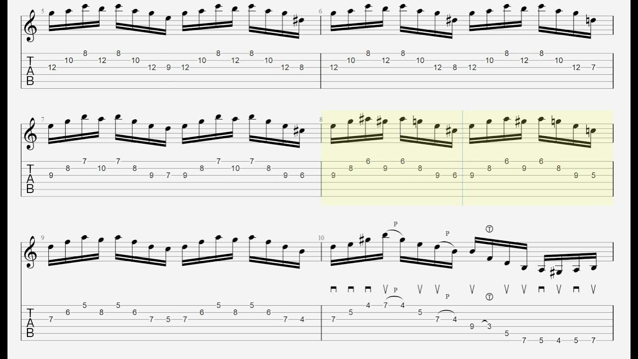 ArpeggioSweep and left hand tapping YouTube