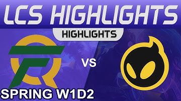 FLY vs DIG Highlights LCS Spring Season 2023 W1D2 FlyQuest vs Dignitas by Onivia