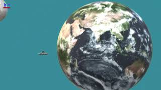 chandrayaan-3 moon landing 3d animation screenshot 5