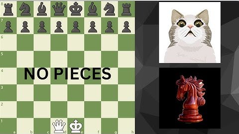 Scaredy cat chess.com bot but I only have a queen
