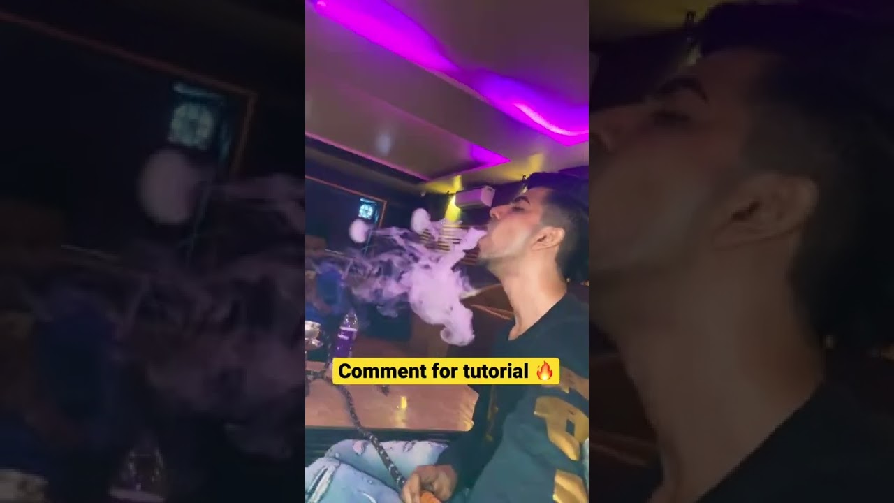 Hookah status hukka status smoke rings vape tricks 