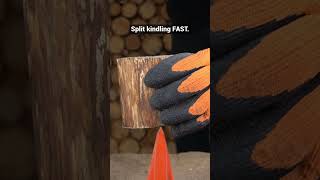 STOP Swinging That Axe! Use THIS Instead #forestmaster #logsplitter #firewood
