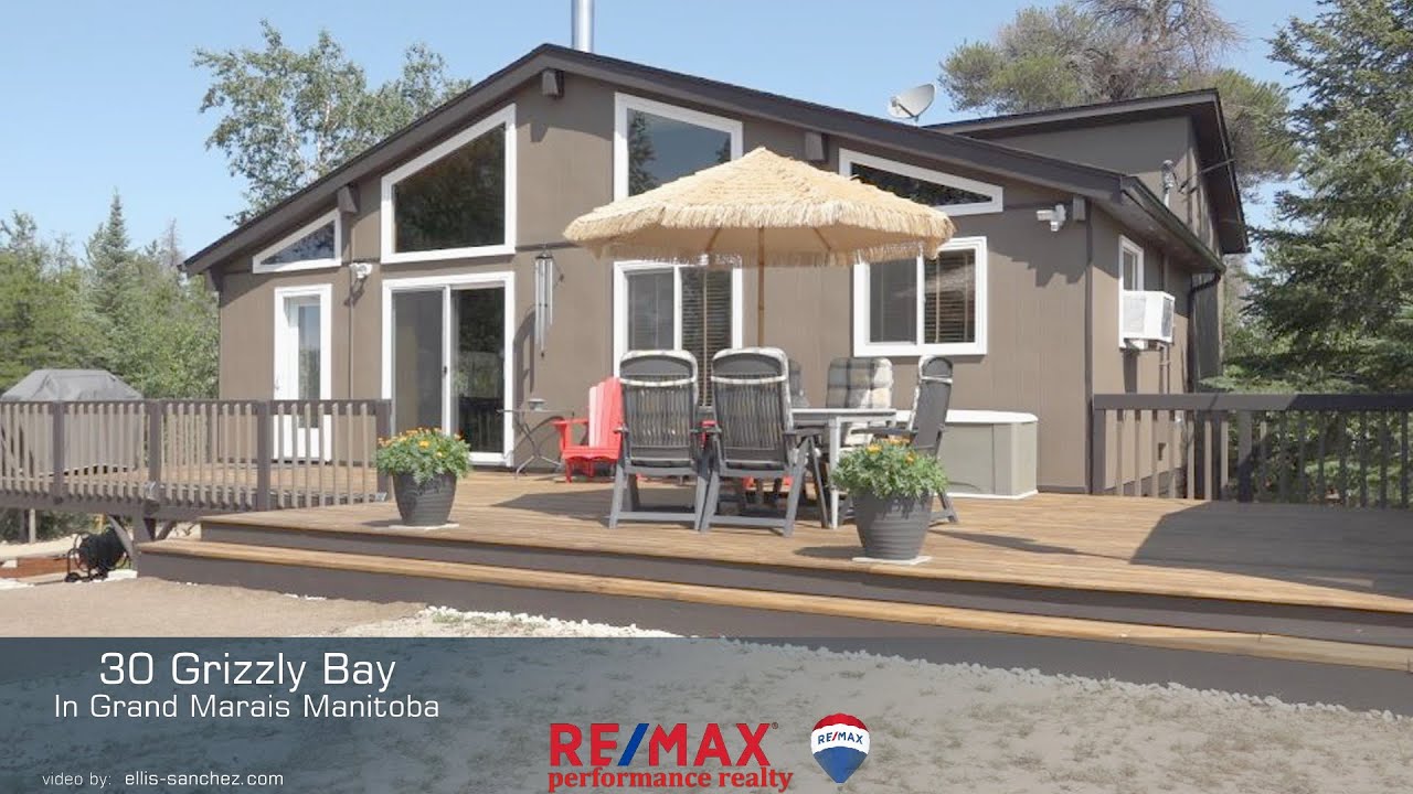 Cottage for Sale at 30 Grizzly Bay in Grand Marais Manitoba YouTube