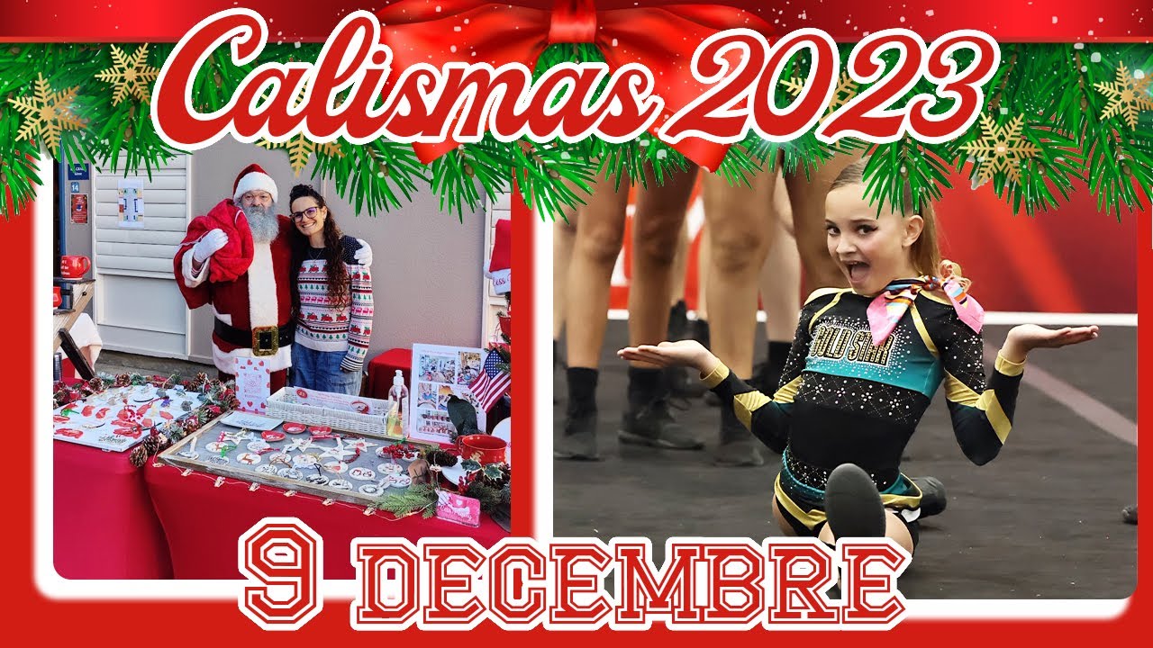 [NYCYLA CALISMAS] DERNIER MARCHÉ DE NOËL + PREMIÈRE COMPÉTITION DE CHEER DE LA SAISON 🥳