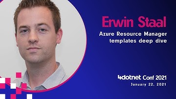 4Dotnet Conf 2021 - Erwin Staal