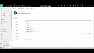 Address Autocomplete
