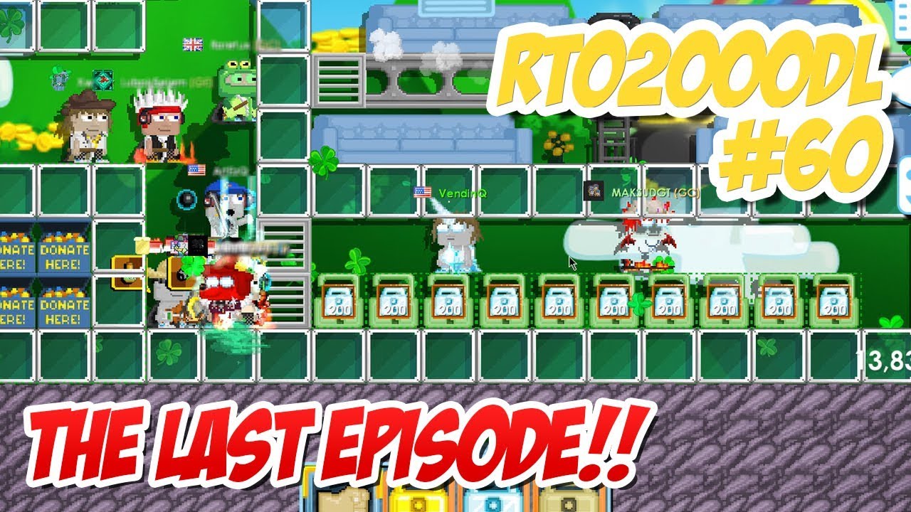 LAST EPISODE!! | Road to 2000DL #60 | Growtopia