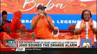 Joho cautions ODM leaders against making conflicting remarks regarding the future of the party