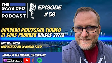 Harvard Professor Turned AI SaaS Founder Raises $17M | The SaaS CFO