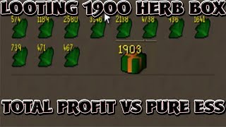 Runescape 2007 Opening 1900 Herb Boxes - NMZ (18M Points)