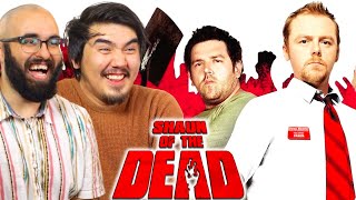 Showing my best friend *SHAUN OF THE DEAD* (First time watching reaction)