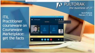 ITIL Practitioner on Courseware Marketplace