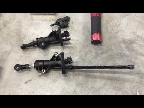 2015 Mustang GT clutch master cylinder replacement part 3 - YouTube