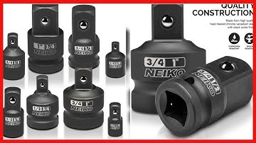 Great product -  NEIKO 30223A Complete Impact Adapter and Reducer Set | 8 Piece | Standard SAE Sizes