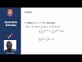 Advanced Algerbra and Calculus Unit 6 Session 1