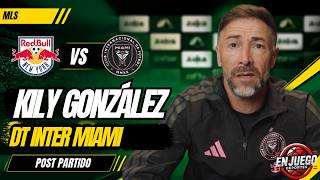 NY Red Bulls 2-0 Inter Miami | Kily González POST