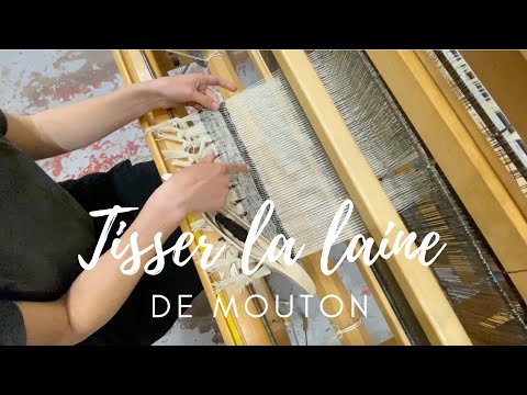 Apprendre à tisser de la laine/Comment tisser de la laine de mouton