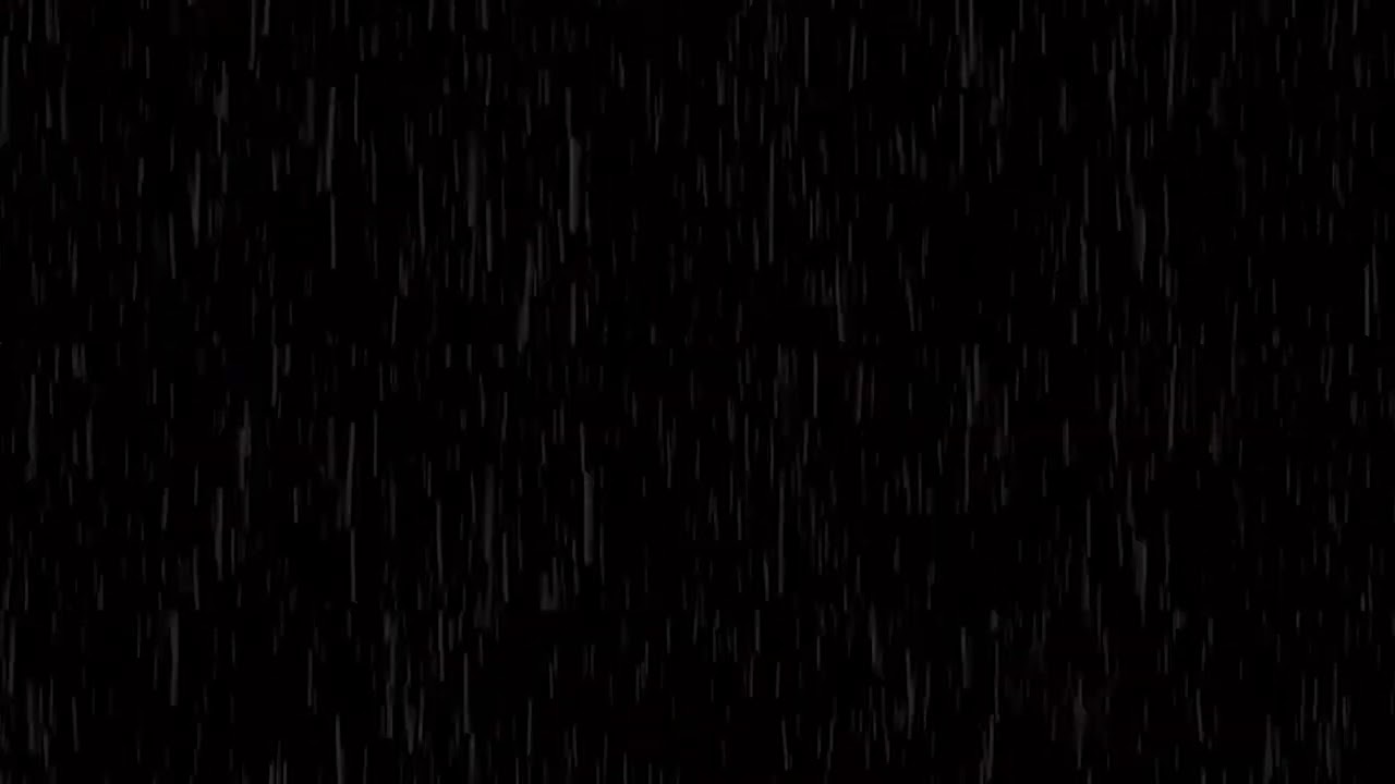 Sonido de Lluvia Relajante para Dormir 🌧 PANTALLA NEGRA 🌧 10 horas