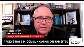 Site Communications Soundbite
Paul Doherty, an architect and real estate developer with The Digit Group dives into employing radios on construction sites. #construction #twowayradios #WeAreIcom
Visit our website: https://www.icomamerica.com/lineup/land_mobile
Follow us on social media:
Facebook: https://www.facebook.com/IcomAmericaInc
X: https://twitter.com/icomamericainc
Instagram: https://www.instagram.com/icomamericainc
LinkedIn: https://www.linkedin.com/company/icom-america-inc Site Communications Soundbite