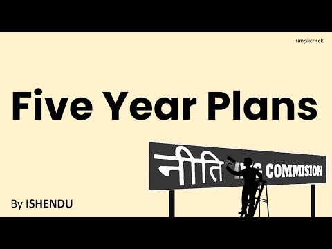 Important Five Year Plans in Indian Economy - Complete Lecture I SSC CGL 2024 I Simplicrack