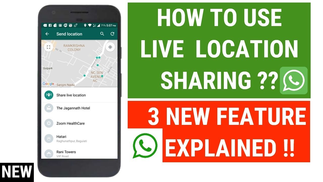 How to use WhatsApp Live Location Sharing & Tracking Feature and more latest news | HINDI