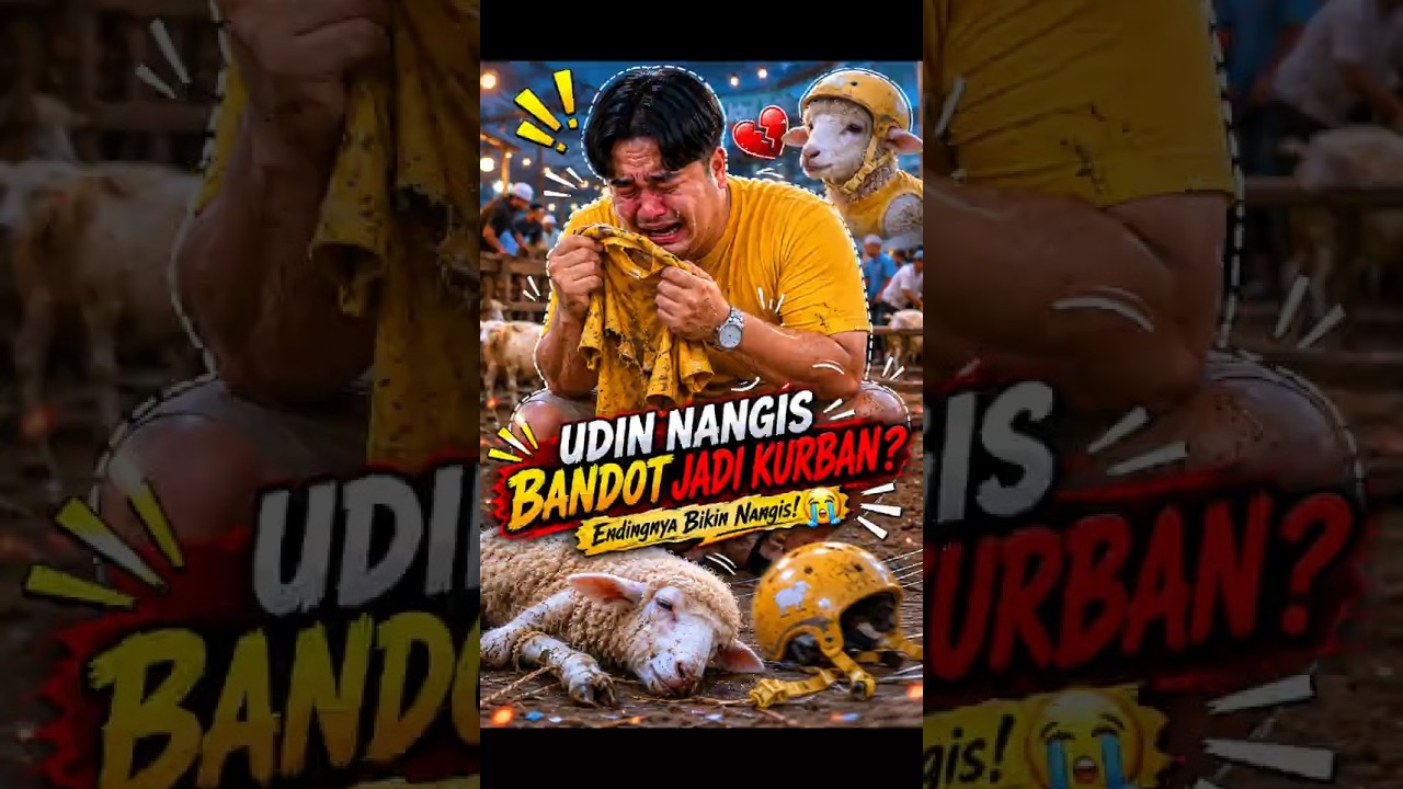 Udin Nangis Bandot si Domba Garut Jadi Kurban? (Kisah Dramatis Idul Adha)  #komedi #iduladha