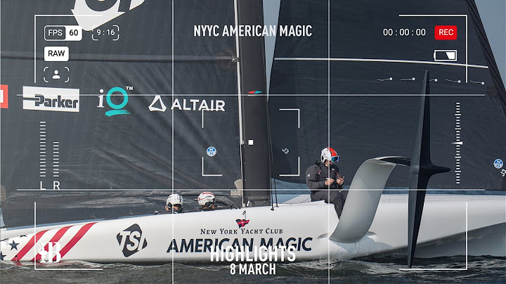 NYYC American Magic AC40-5 Day 5 Summary