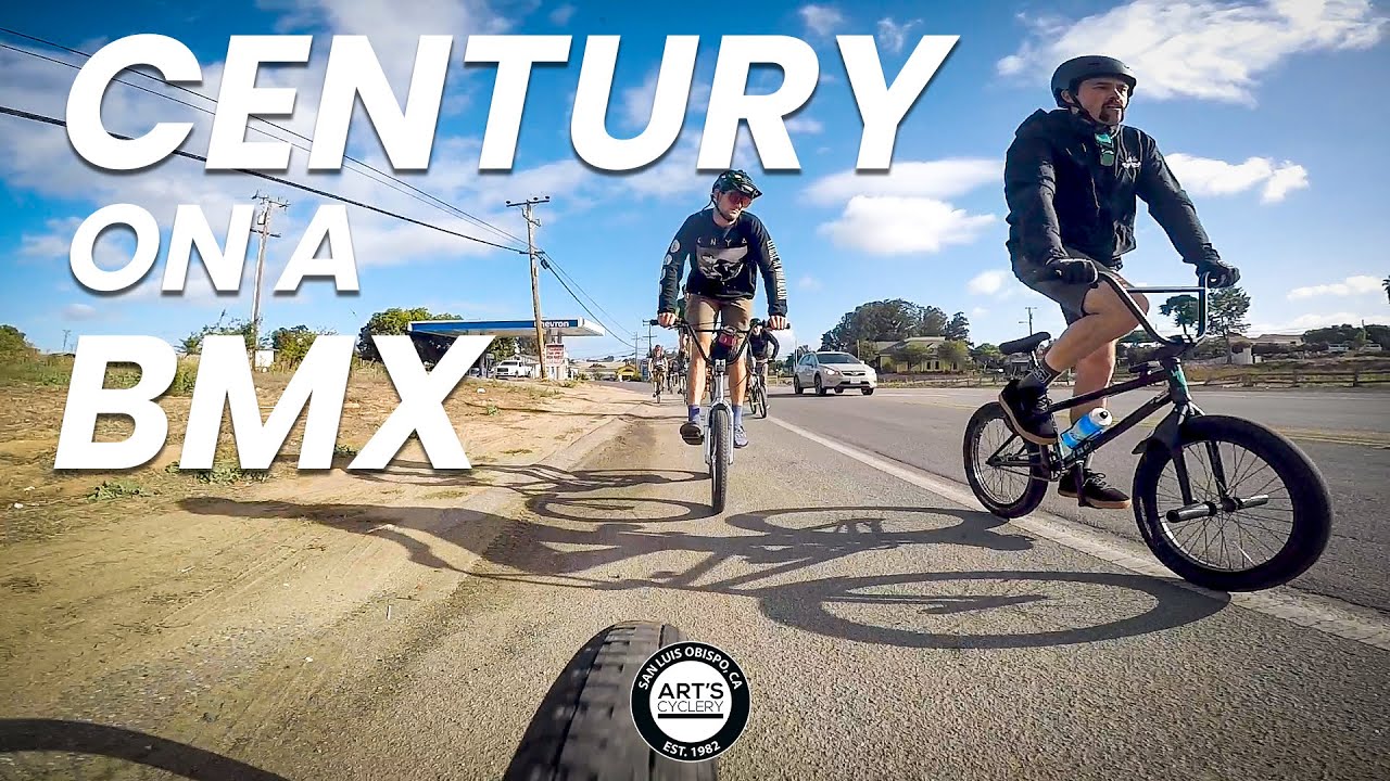 WORLD'S FIRST Century on a BMX? We rode 100 miles on 20" wheels in 7 hours!