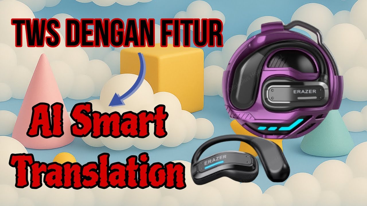 Review TWS Erazer X8 AI smart translate