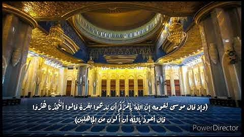تلاوة من سورة البقرة ( قصة بقرة بني إسرائيل ) - القارئ عبدالرحمن الشمراني