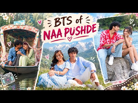 Bts of Naa Pushde🎵✨️||Akanksha&yogesh full masti mode #akanksha#akankshachoudhary  #yogesh #vlog#yt 