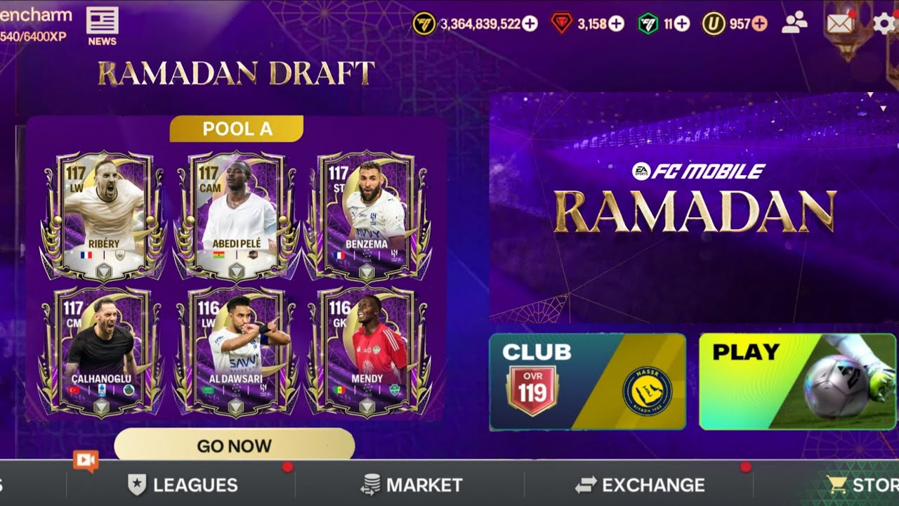 FREE EID GIFT!! 117 OVR RIBERY RAMADAN OFFICIAL EVENT LEAKED FC MOBILE 26!