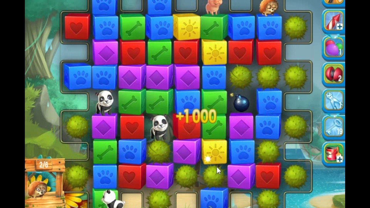 Pet Rescue Saga, Pet Island, 12th April 2017, level 6 😈 ►TOBIAS DEAMON◄