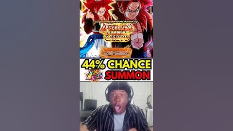 HEB IK HEM GETROKKEN?! 44% KANS LR SSJ4 GOGETA SUMMON! (Dokkan-strijd) #dokkan #dokkanbattle