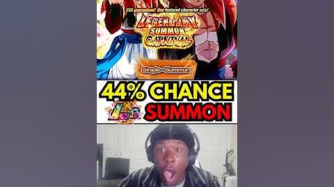 HEB IK HEM GETROKKEN?! 44% KANS LR SSJ4 GOGETA SUMMON! (Dokkan-strijd) #dokkan #dokkanbattle