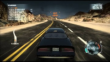 NFS the Run Multiplayer gameplay  from the desert to Vegas in my FireBird!!