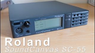 Roland Sc-55, A Short Introduction.