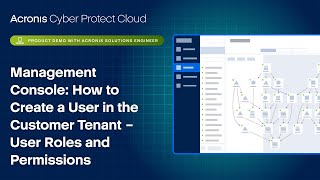 Management Console - How to create a user in the customer tenant – User Roles and Permissions