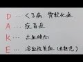 看護学生講座 164 栄養 ｢脂溶性ビタミンの覚え方＋欠乏症の解説｣