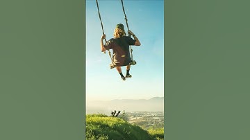Riding Swing Photo Animation - Custom Parallax Photo Animations - Amazing NFT Creation