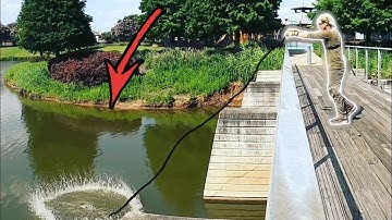 What Happens If You Cast Net this Spillway In the Park???