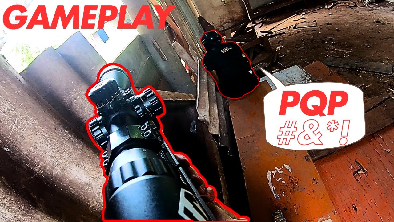 ❗️❗️ EU TIVE QUE INVADIR A BASE INIMIGA ❗❗ SNIPER ZEH - GAMEPLAY DE AIRSOFT