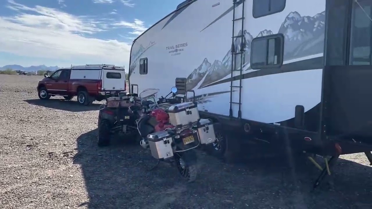 LaPosa South long term visitor area, and Quartzsite Desert Flyers RC field in Quartzsite Arizona. 