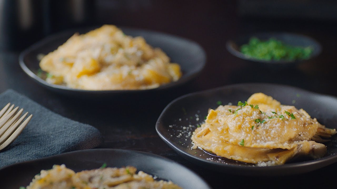 Pâtes burrata avec sauce aux tomates jaunes YouTube