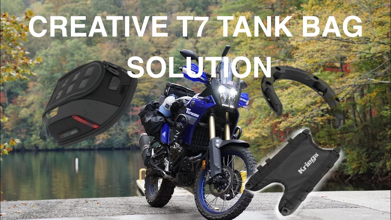 Guarda Creative Yamaha Tenere 700 Tank Bag Solution su YouTube Guarda Creative Yamaha Tenere 700 Tank Bag Solution su YouTube