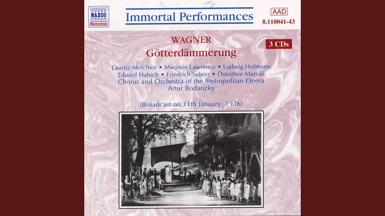 Act III: Scene 3 - Starke Scheite schichet mir dort