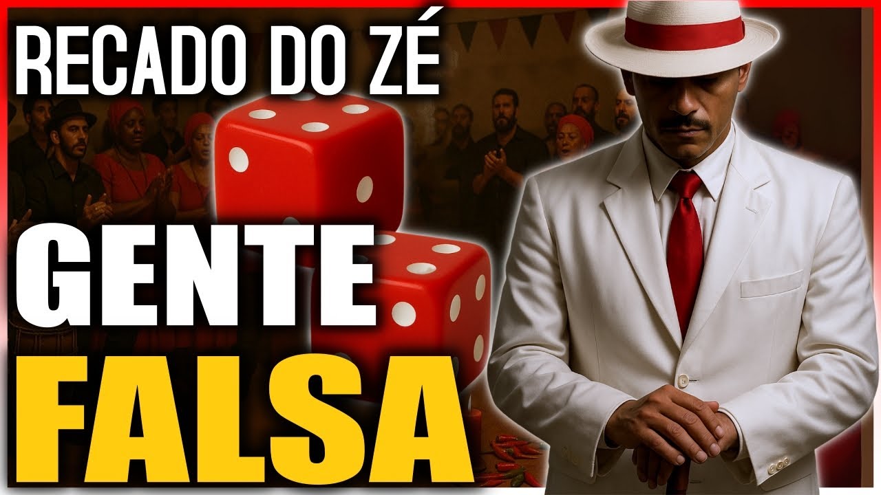 GENTE FALSA TE CERCANDO? - RECADO DE ZÉ PILINTRA