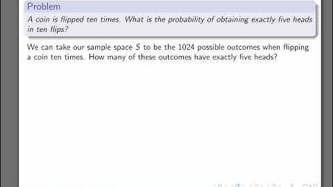 Probability and Statistics 075 Combinatorial Probability